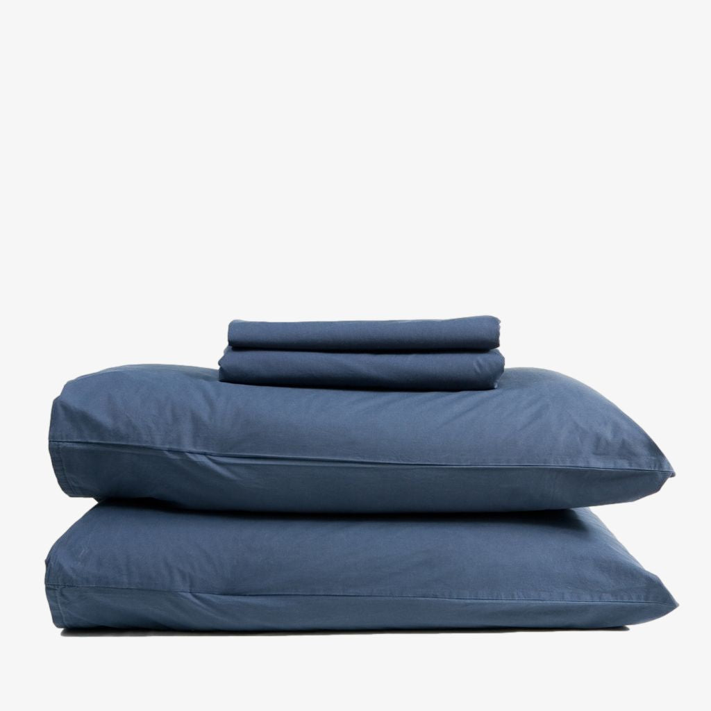 Heavyweight Cotton Percale Sheet Set The Good Sheet