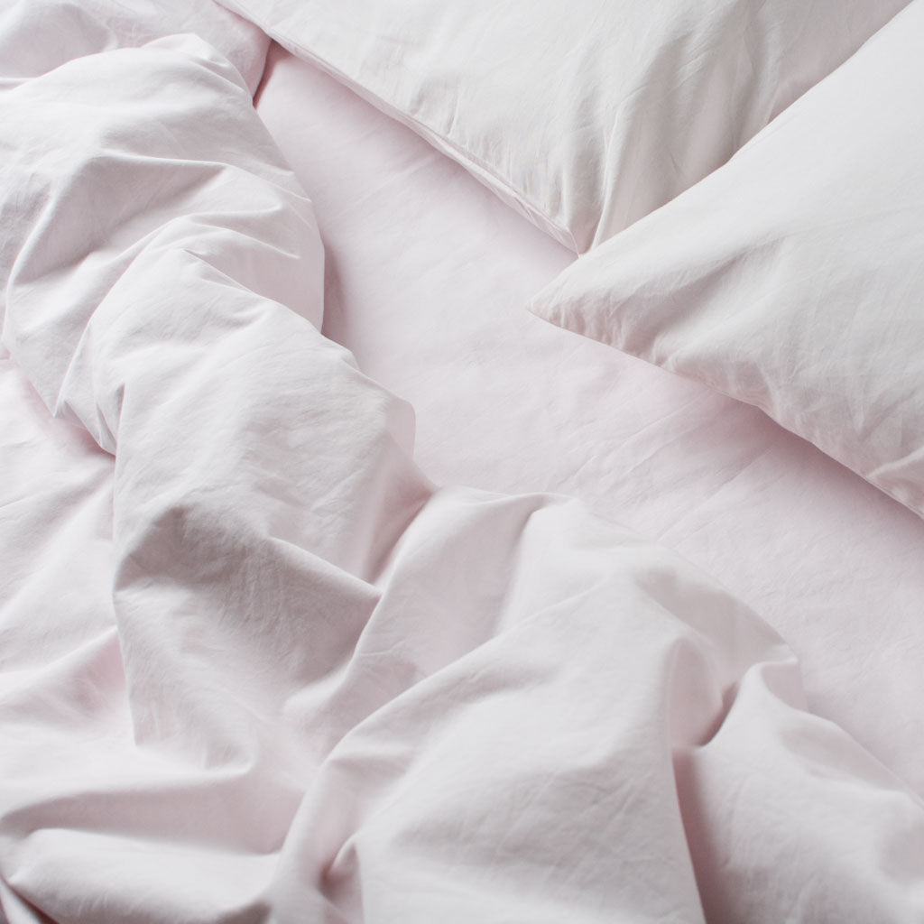 Quality Washed Cotton Pink Quilt Cover Australia Wildflower
